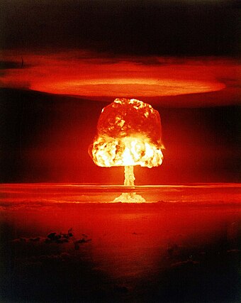 Many hypothetical doomsday devices are based on salted hydrogen bombs creating large amounts of nuclear fallout.