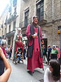 Català: Cavalcada de gegants de les festes de la Mercè del 2008, al tram del carrer Cardenal Casañas, carrer del Pi, carrer Canuda i la Rambla