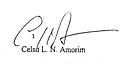 Assinatura de Celso Amorim