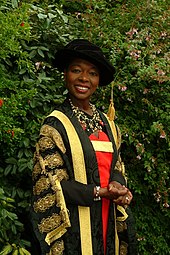Floella Benjamin, Baroness Benjamin, Chancellor of the University (2006-2016) ChancellorFloellaBenjamin.jpg