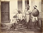 Rajputs in Delhi (1868). Charles Shepherd and Arthur Robertson01.jpg