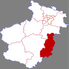 Lokalizacja Rǔyáng Xiàn