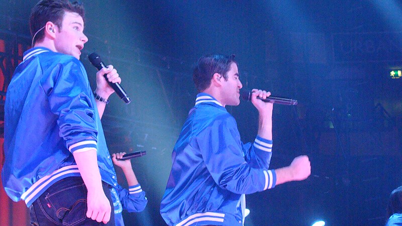 File:Chris Colfer & Darren Criss (5864813051).jpg