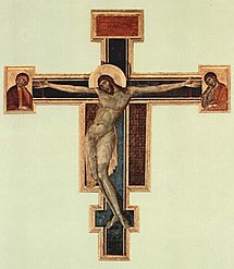 Cimabue. The Crucifix of Santa Croce, 1287