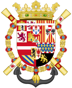 Coat of Arms of Charles of Austria, Infante of Spain.svg