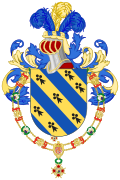 Coat of Arms of Iván Duque (Order of Isabella the Catholic).svg