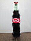 Glass bottle of Coca-Cola