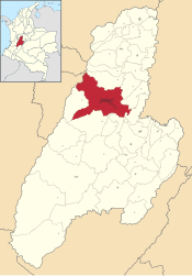 Ibagué – Mappa