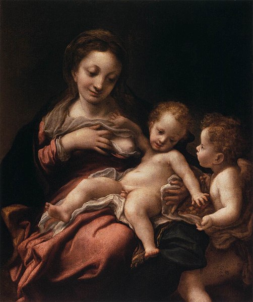 File:Correggio - Virgin and Child with an Angel (Madonna del Latte) - WGA05329.jpg