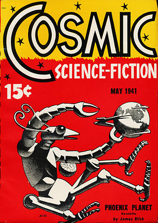 <i>Cosmic Stories</i> and <i>Stirring Science Stories</i> Two related US pulp science fiction magazines