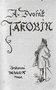 Cover of the piano reduction of Jakobín, pictured by Mikoláš Aleš in 1911..jpg