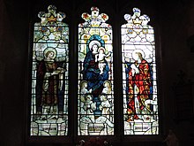 St. Peter's Church, Cowfold, West Sussex Cowfold north nave first window.jpg