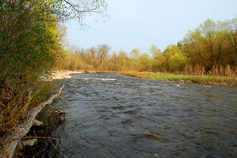 File:Credit River from Mississauga park.jpg