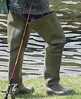 heavy duty rubber thigh waders