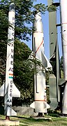 D.R.D.O Prithvi short range ballistic missile, National Military Memorial, Bengaluru, India (Ank Kumar, Infosys Limited) 06.jpg