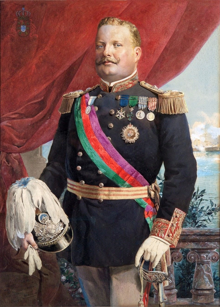 Portrait of Carlos I by Alfredo Roque Gameiro, c. 1902