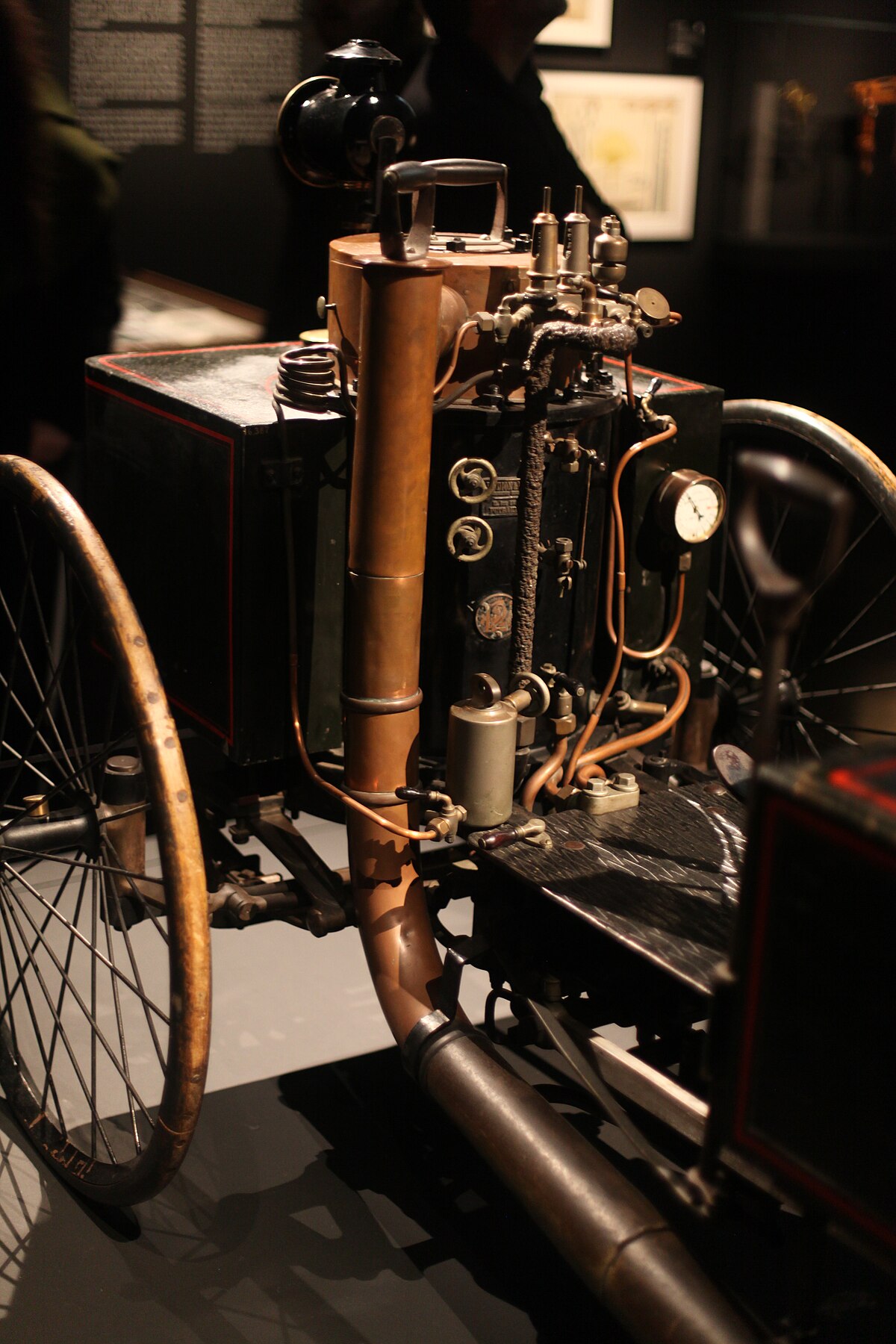 De dion bouton et trepardoux dos a dos steam runabout 1884 года фото 81