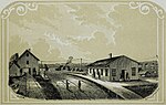 Thumbnail for File:Delaware Station - Cleveland Columbus and Cincinnati Railroad.jpg