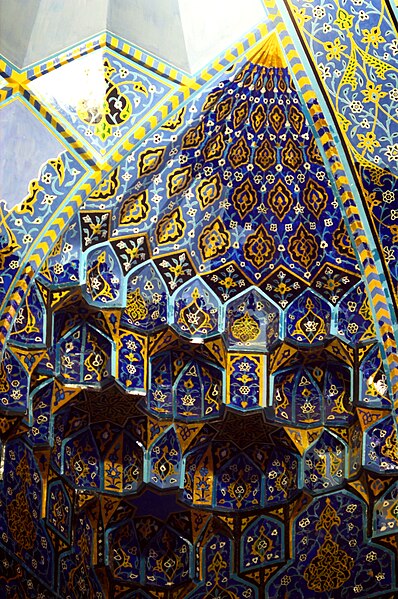 File:Detail blue mosque tabriz.jpg