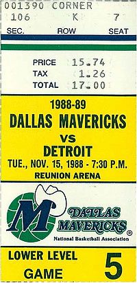 Thumbnail for 1988–89 Dallas Mavericks season