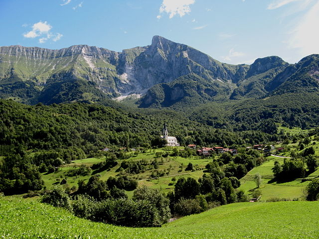 Mount Krn in the Julian Alps