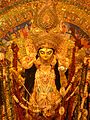 Durga at Ballygunge Durga Puja Samiti Pandal, Maddox Square