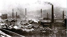 The mining and steel company Duro Felguera in the 1920s. Duro 1920.jpg