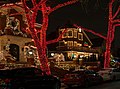 Luci e decorazioni natalizie a Brooklyn (New York)