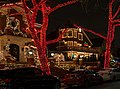 Image 61The Dyker Heights neighborhood of Brooklyn is known for lots of elaborate Christmas lights, earning the nickname "Dyker Lights"