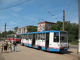 Tramo KTM-8 en Dzerĵinsk