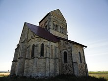 Photographie du chevet de l'église