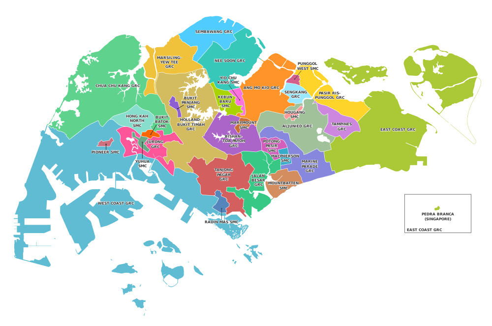 Electoral boundaries during the Singapore general elections 2020.svg