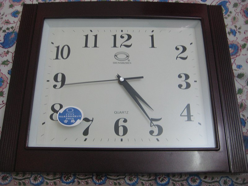 File:Electronic Clock, ഇലക്ട്രോണിക്ക് ഘടികാരം.JPG