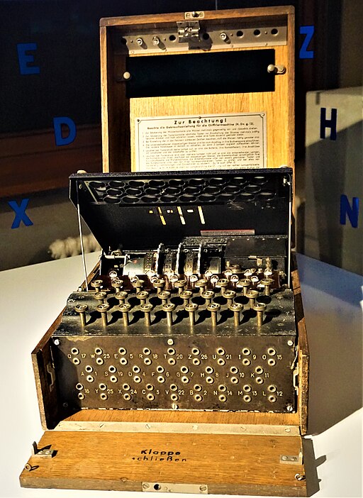 Enigma Machine - Spy Museum Berlin