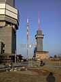 Kreuz am großen Feldberg zur Markierung des höchsten Punktes