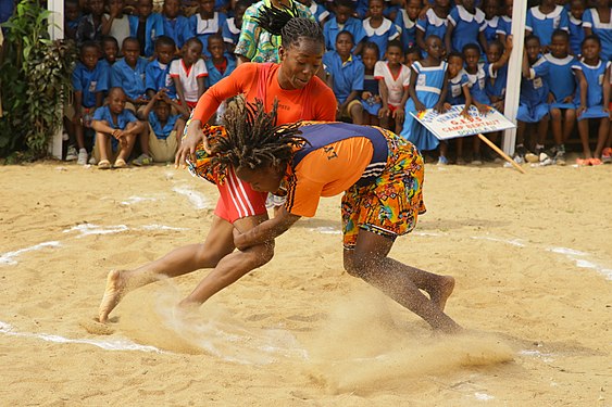 Women in Sport Prize: by Yvonne Youmbi from Cameroun