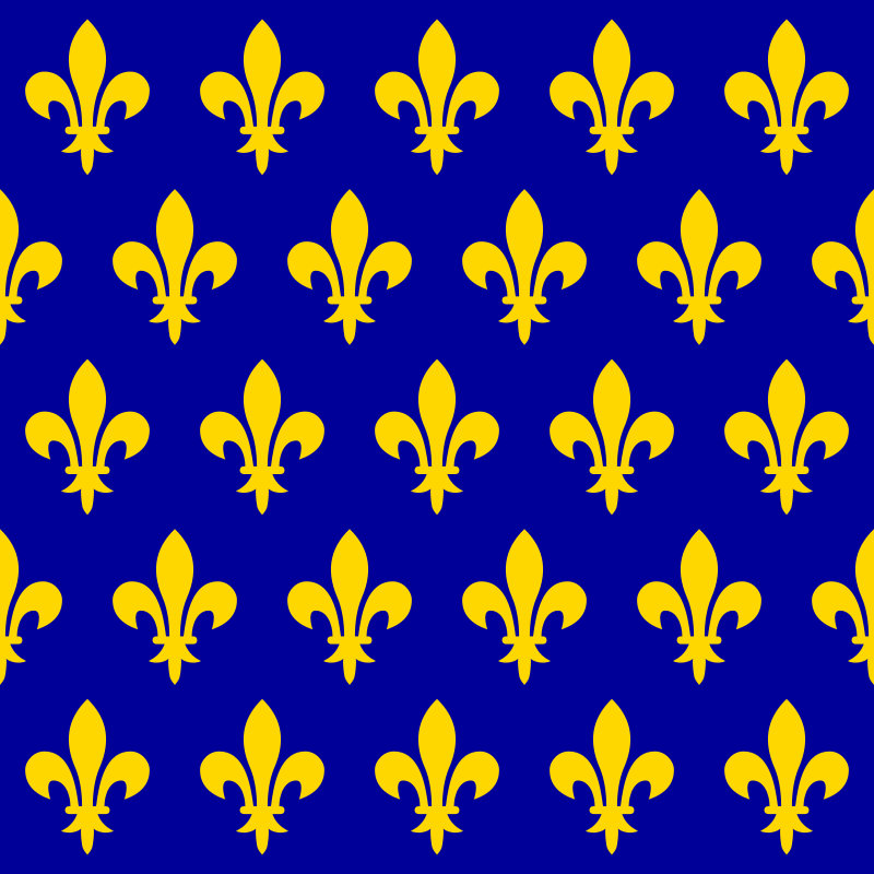 French Royal Standard Flag, France Historical Flags