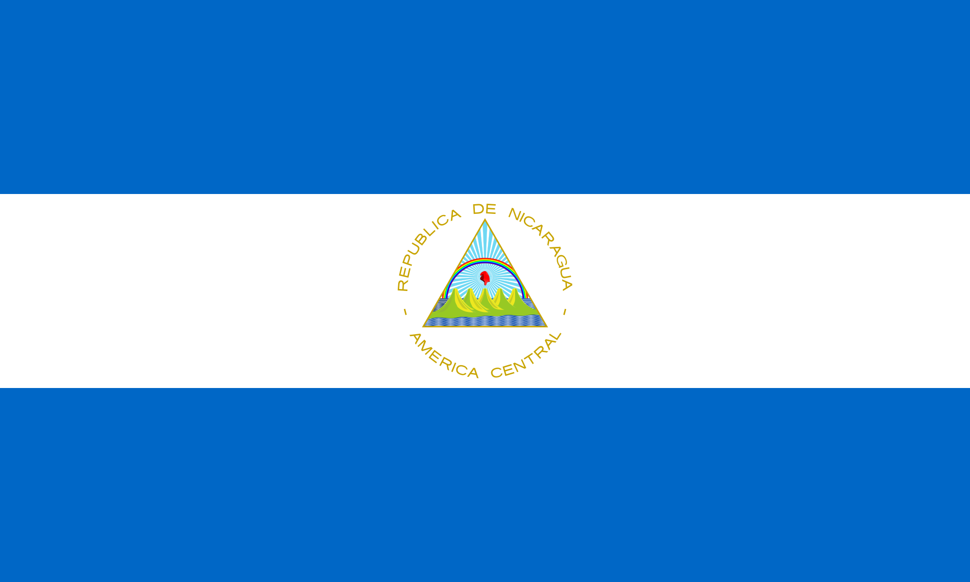 Resultado de imagen de nicaragua bandera wikipedia