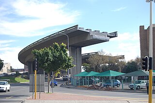 <span class="mw-page-title-main">Foreshore Freeway Bridge</span> Incomplete bridge in South Africa