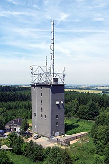 Totenstein mountain in Germany