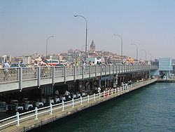 A Galata híd közelről