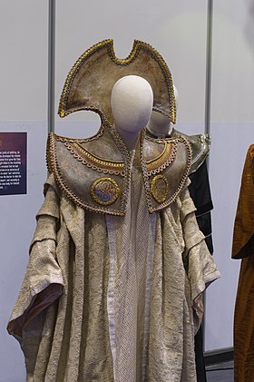 Costume d'apparat du Seigneur Président Borusa dans l'épisode Arc of Infinity.