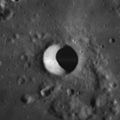 月球軌道器4號拍攝的衛星坑岡巴爾 A