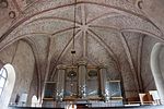 Gamla Uppsala parish church - organ, detail of the ceiling.jpg