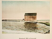 first tide-mill in North America Gerretsen's Mill.jpg