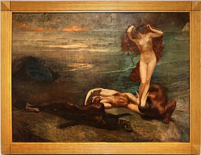 La Gorgone et les héros, 1899, Rome, galerie nationale d'Art moderne et contemporain.