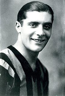 Giuseppe Meazza Italian football player and manager