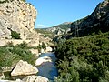 Les gorges à Padern.