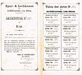 Aktie über 50 Franke vom Grütliverein vo Outen vom 1. April 1875