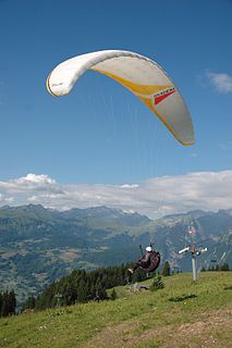 Gradient Avax Czech single-place paraglider